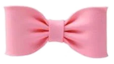 Pink bow