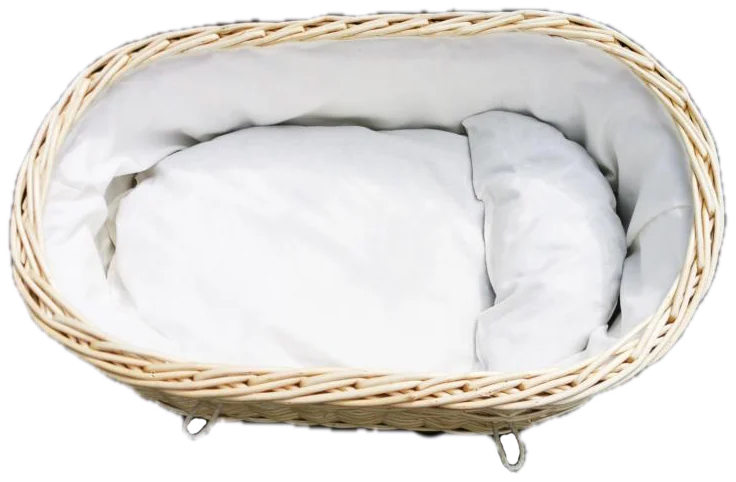 Lined Baby Nestling crib